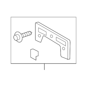 Front License Plate Bracket image