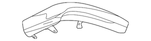 Front Driver Side Parking Aid Sensor Bracket image