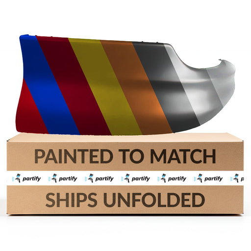 2003-2004 Toyota Corolla Sedan S Passenger Side Bumper End - TO1093109-Partify-Painted-Replacement-Body-Parts