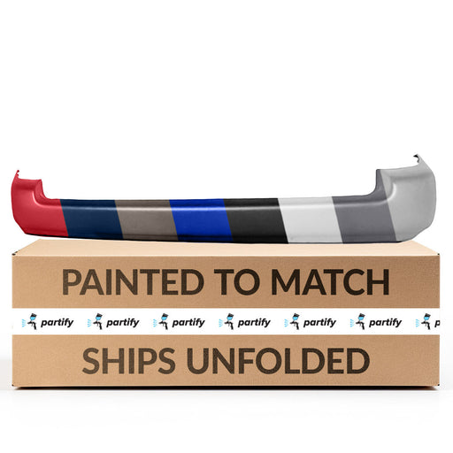 1992-1996 Toyota Corolla CAPA Certified Rear Bumper 4 Door Wagon - TO1100123C-Partify-Painted-Replacement-Body-Parts