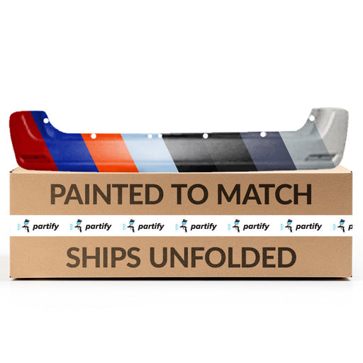 2001-2004 Toyota Sequoia Rear Bumper Without Flare Holes - TO1100201-Partify-Painted-Replacement-Body-Parts