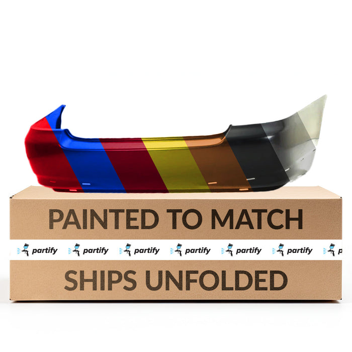 2003-2005 Toyota Corolla S Rear Bumper Matte - TO1100225-Partify-Painted-Replacement-Body-Parts