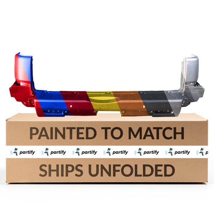 2007-2010 Toyota FJ Cruiser Rear Bumper Without Sensor Holes - TO1100251-Partify-Painted-Replacement-Body-Parts