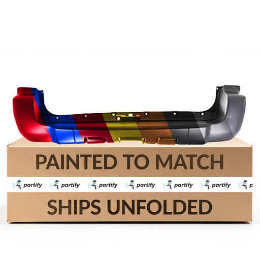 2006-2009 Toyota 4Runner Rear Bumper With Trailer Hitch Cutout - TO1100253-Partify-Painted-Replacement-Body-Parts