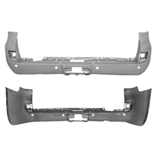 2008-2011 Lexus LX570/Toyota Land Cruiser Rear Bumper W/Back Up Sensors - TO1100263-Partify-Painted-Replacement-Body-Parts