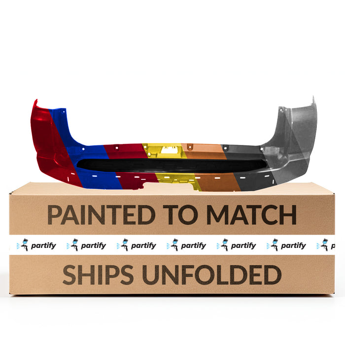 2014-2023 Toyota 4Runner Trail/Trail Premium/TRD Rear Bumper With Holes for Skid Plate - TO1100313-Partify-Painted-Replacement-Body-Parts