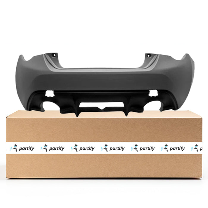 2017-2020 Toyota 86 CAPA Certified Rear Bumper W/Textured Lower - TO1100328C-Partify-Painted-Replacement-Body-Parts
