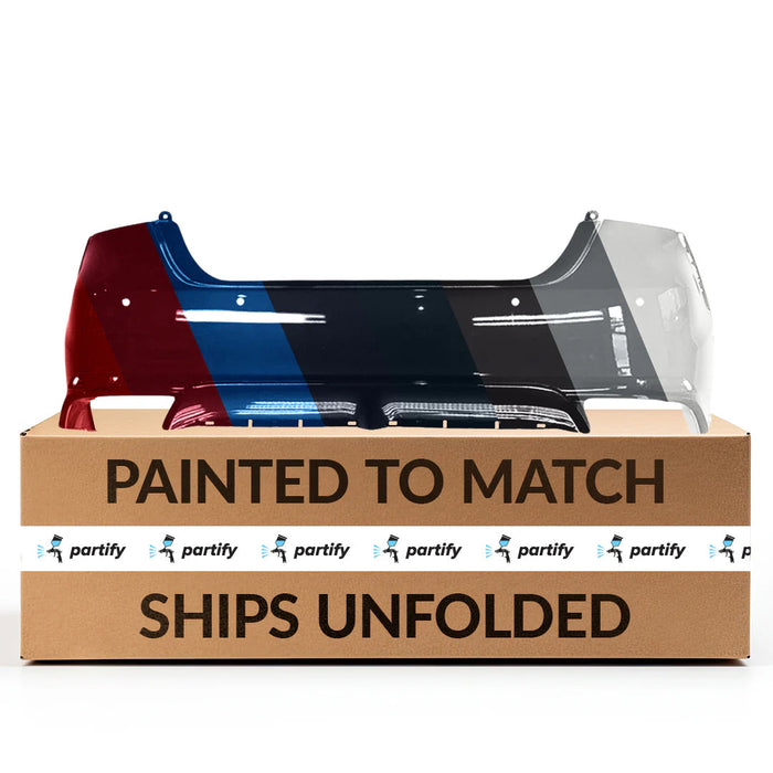 2018-2020 Toyota Camry SE/XSE CAPA Certified Rear Bumper With Sensor Holes - TO1100332C-Partify-Painted-Replacement-Body-Parts