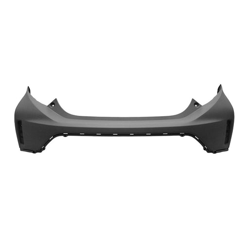 2018-2019 Toyota Prius C CAPA Certified Rear Bumper W/Wheel Opening Moldings - TO1100338C-Partify-Painted-Replacement-Body-Parts