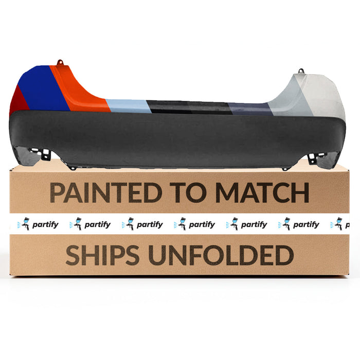 2019-2022 Toyota Avalon Non TRD Rear Bumper Without Sensor Holes - TO1100341-Partify-Painted-Replacement-Body-Parts
