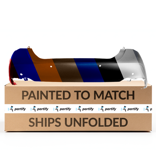 2019-2022 Toyota Avalon Non TRD Rear Bumper With Sensor Holes - TO1100342-Partify-Painted-Replacement-Body-Parts