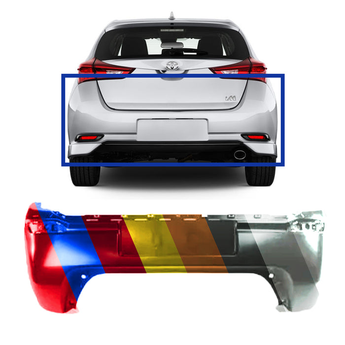 2016-2018 Toyota Corolla IM Rear Bumper - TO1100356-Partify-Painted-Replacement-Body-Parts