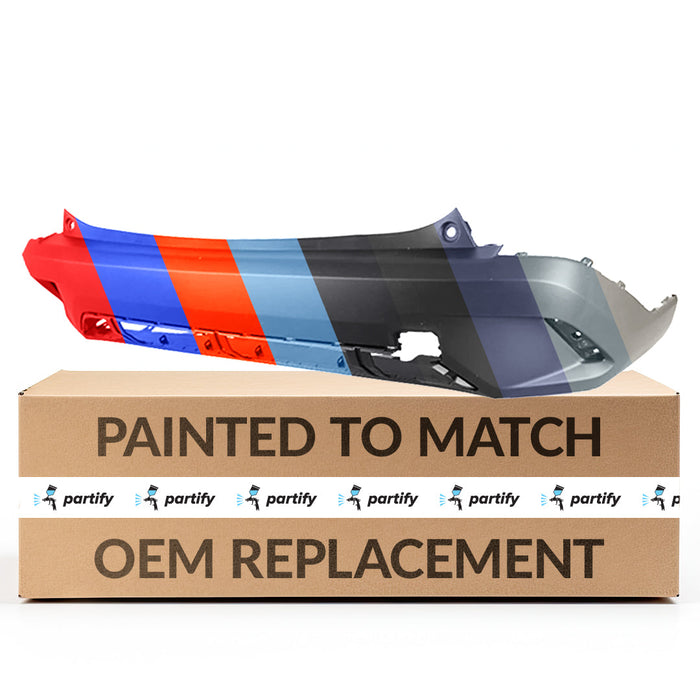 2022-2023 Toyota Corolla Cross L/LE CAPA Certified Rear Bumper - TO1100363C-Partify-Painted-Replacement-Body-Parts