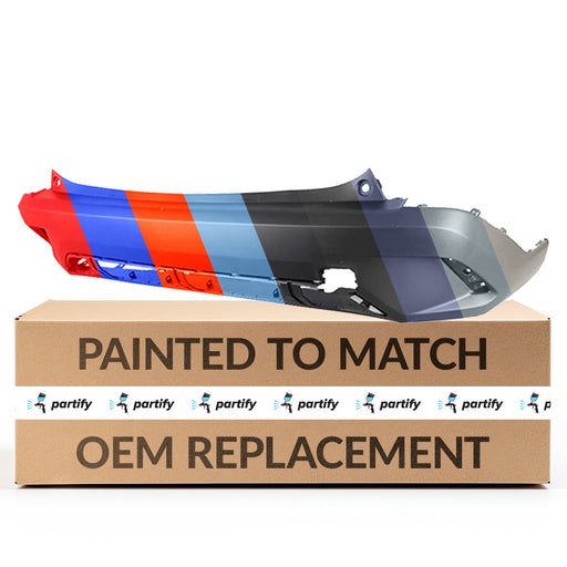 2022-2023 Toyota Corolla Cross L/LE CAPA Certified Rear Bumper - TO1100363C-Partify-Painted-Replacement-Body-Parts