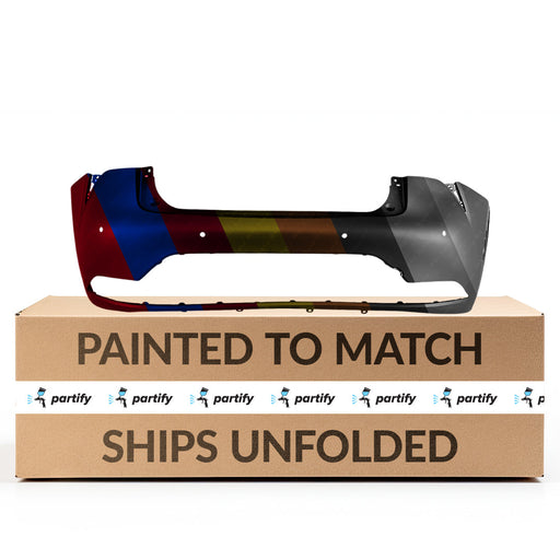 2023 Toyota Prius/Prius AWD-e/Prius Prime Limited/XSE Premium CAPA Certified Rear Bumper W/Advanced Parking - TO1100371C-Partify-Painted-Replacement-Body-Parts