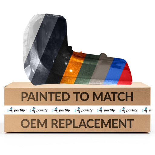 2016-2023 Toyota Tacoma Driver Side CAPA Certified Rear Bumper End Without Sensor Holes - TO1104133C-Partify-Painted-Replacement-Body-Parts