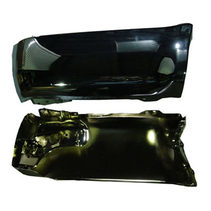 1990-1995 Toyota 4Runner Rear Passenger Side Outer Bumper Extension Bright - TO1105104-Partify-Painted-Replacement-Body-Parts