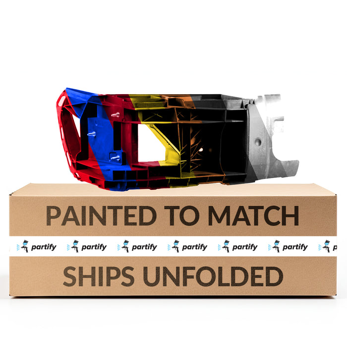 2016-2017 Toyota Tundra Rear Passenger Side Outer Bumper Extension Resin Bumper To 1-17 - TO1105137-Partify-Painted-Replacement-Body-Parts