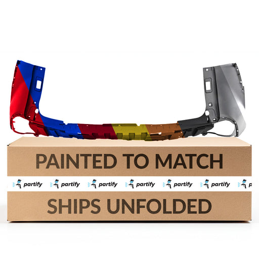 2021-2023 Toyota Sienna Rear Upper Bumper - TO1114105-Partify-Painted-Replacement-Body-Parts