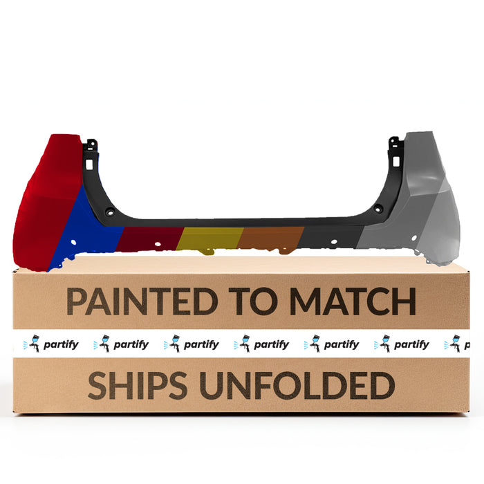 2021-2024 Toyota Venza Limited/XLE Rear Upper Bumper - TO1114107-Partify-Painted-Replacement-Body-Parts