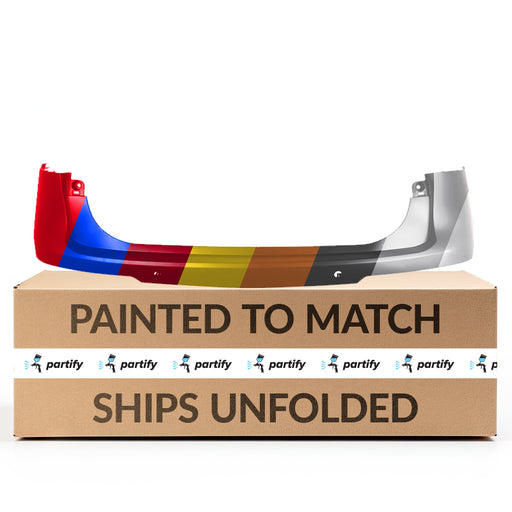 2023-2025 Toyota Crown Limited/Platinum/XLE Rear Upper Bumper W/Parking Sensors - TO1114109-Partify-Painted-Replacement-Body-Parts