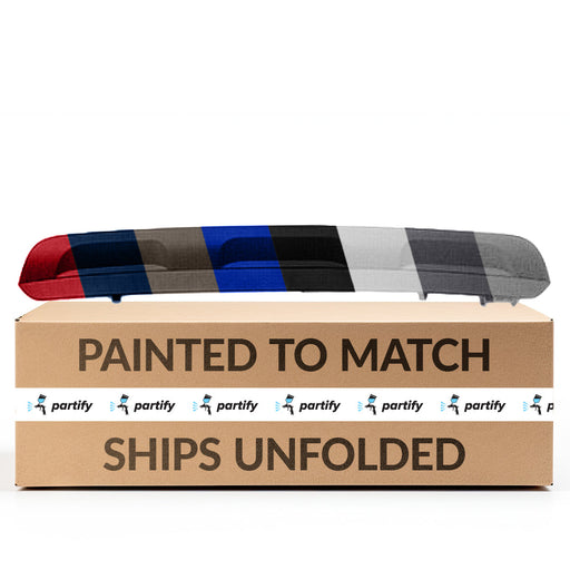 2008-2010 Toyota Highlander CAPA Certified Rear Lower Bumper - TO1115100C-Partify-Painted-Replacement-Body-Parts