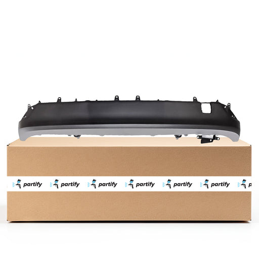 2019-2022 Toyota Prius Rear Lower Bumper - TO1115115-Partify-Painted-Replacement-Body-Parts