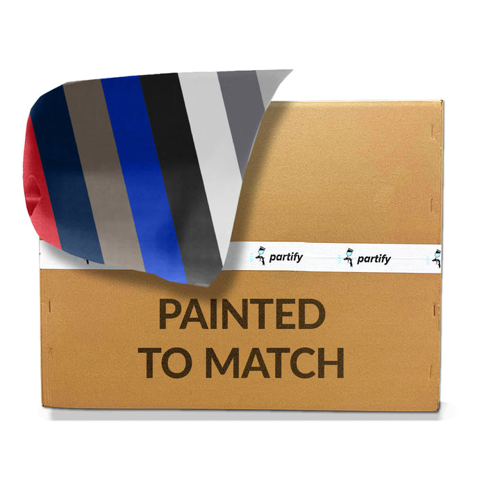 2001-2005 Toyota RAV4 Rear CAPA Certified Passenger Side Bumper - TO1117102C-Partify-Painted-Replacement-Body-Parts