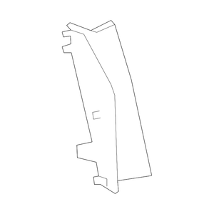 Rear Passenger Side Bumper Insert image