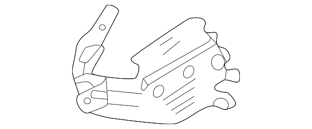 Toyota 4Runner Side Front Bumper Support - TO1143165