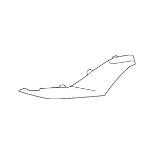Rear Passenger Side Bumper Molding image