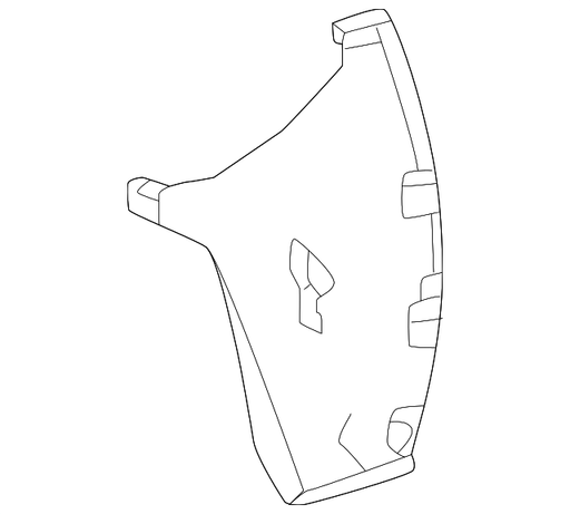 Toyota Prius/Prius Prime Seal Bumper to Body Filler Panel - TO1183133
