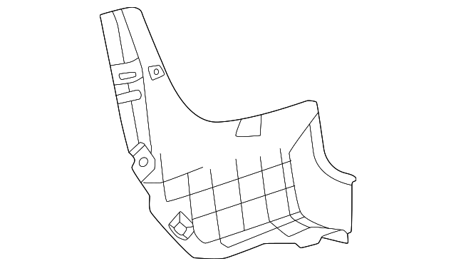 Toyota 4Runner Side Seal Bumper to Body Filler Panel - TO1183137