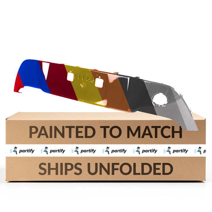 2019-2024 Toyota Corolla Rear Bumper Valance/Grille Kit Panel - TO1195129-Partify-Painted-Replacement-Body-Parts