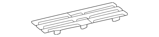 Toyota Tacoma Gas Eng/Upper Bumper Step Pad - TO1196105