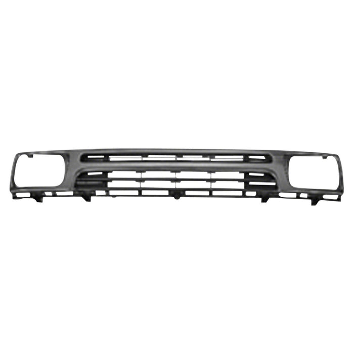 1992-1995 Toyota Pickup DLX Grille W/3-Piece Grille Center Section Assembly - TO1200147-Partify-Painted-Replacement-Body-Parts