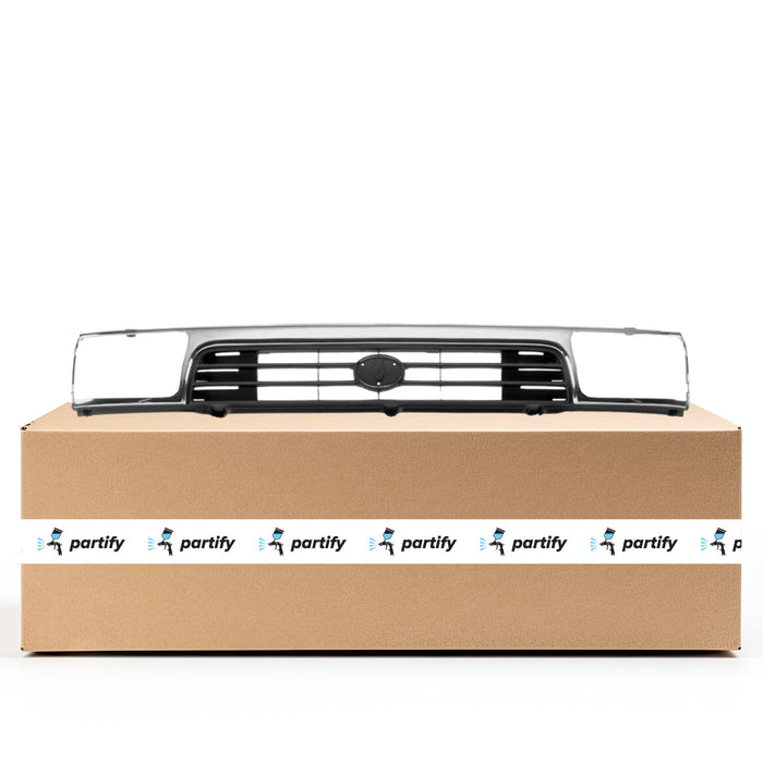 1992-1995 Toyota 4Runner CAPA Certified Grille Bright Assembly - TO1200151C-Partify-Painted-Replacement-Body-Parts