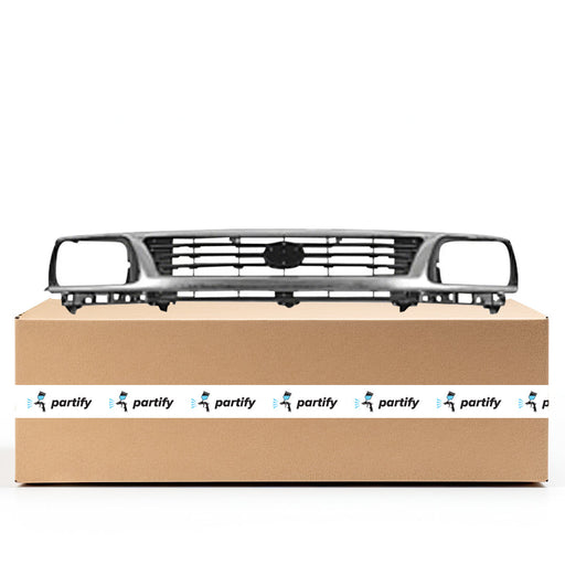 1995-1996 Toyota Tacoma CAPA Certified Grille Black Assembly RWD - TO1200193C-Partify-Painted-Replacement-Body-Parts