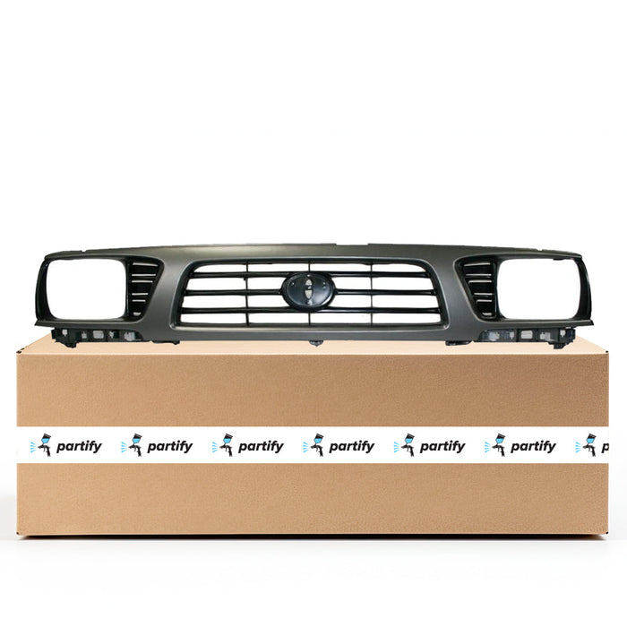 1995-1997 Toyota Tacoma CAPA Certified Grille Black Assembly 4WD - TO1200198C-Partify-Painted-Replacement-Body-Parts