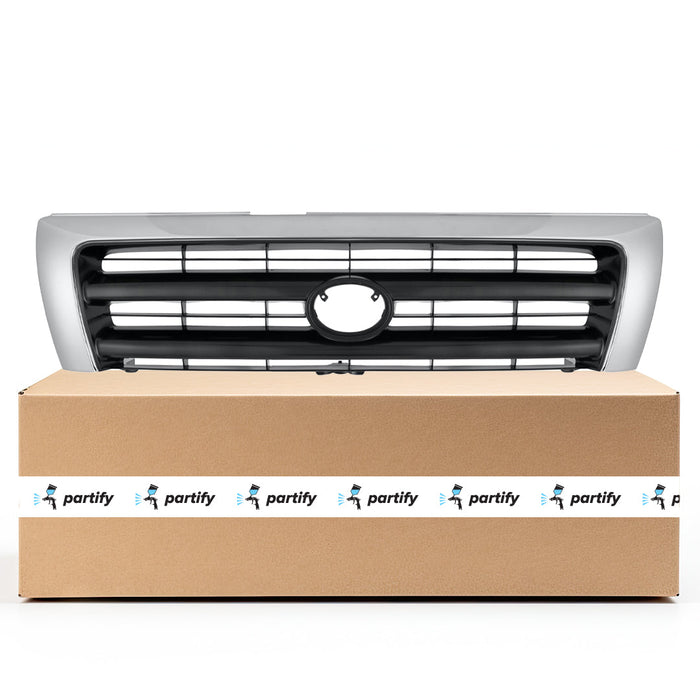 1998-2000 Toyota Tacoma Pre Runner CAPA Certified Grille Bright Assembly 4WD/RWD - TO1200213C-Partify-Painted-Replacement-Body-Parts