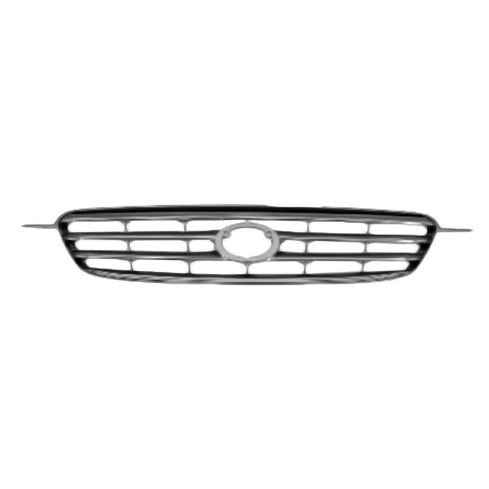 2003-2004 Toyota Corolla Grille W/Bright Emblem Assembly - TO1200244-Partify-Painted-Replacement-Body-Parts