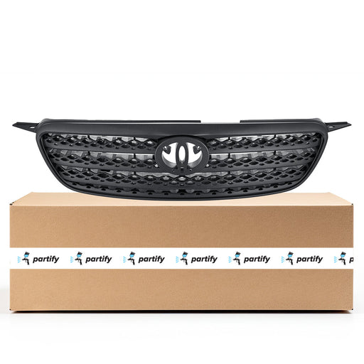 2005-2006 Toyota Corolla CAPA Certified Grille Black Code 209 Usa Built Assembly - TO1200282C-Partify-Painted-Replacement-Body-Parts