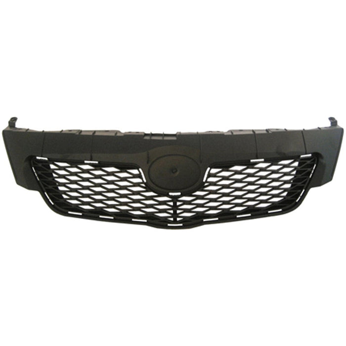 2009-2010 Toyota Corolla Grille Japan Built Painted Black Assembly - TO1200312-Partify-Painted-Replacement-Body-Parts