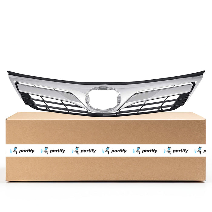 2012-2014 Toyota Camry LE/XLE CAPA Certified Grille Assembly - TO1200343C-Partify-Painted-Replacement-Body-Parts