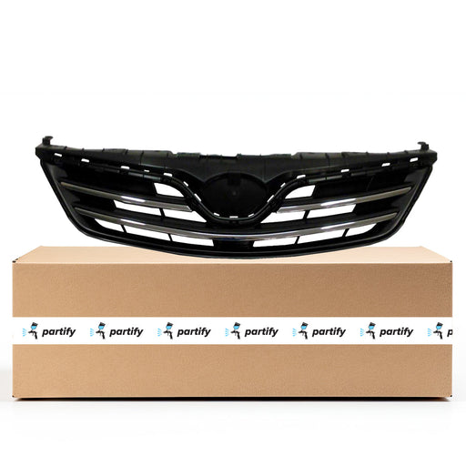 2013 Toyota Corolla LE CAPA Certified Grille North America Built Assembly Assembly - TO1200362C-Partify-Painted-Replacement-Body-Parts