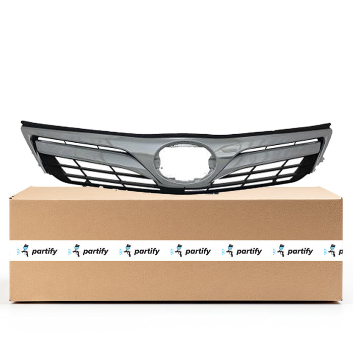 2012-2014 Toyota Camry Hybrid LE/Hybrid SE/Hybrid XLE CAPA Certified Grille Assembly - TO1200381C-Partify-Painted-Replacement-Body-Parts