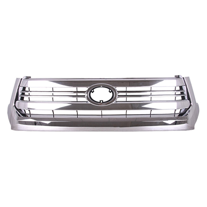 2016-2017 Toyota Tundra Grille Round Emblem Mounting Standard Type Chrome Assembly - TO1200431-Partify-Painted-Replacement-Body-Parts
