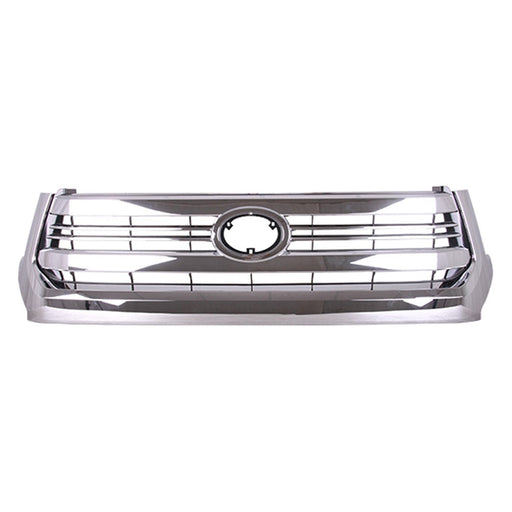 2016-2017 Toyota Tundra Grille Round Emblem Mounting Standard Type Chrome Assembly - TO1200431-Partify-Painted-Replacement-Body-Parts