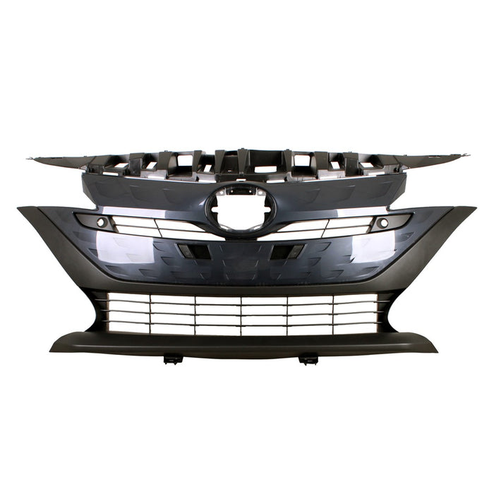 2017-2020 Toyota Prius Prime Grille W/Parking Sensors Assembly - TO1200435-Partify-Painted-Replacement-Body-Parts