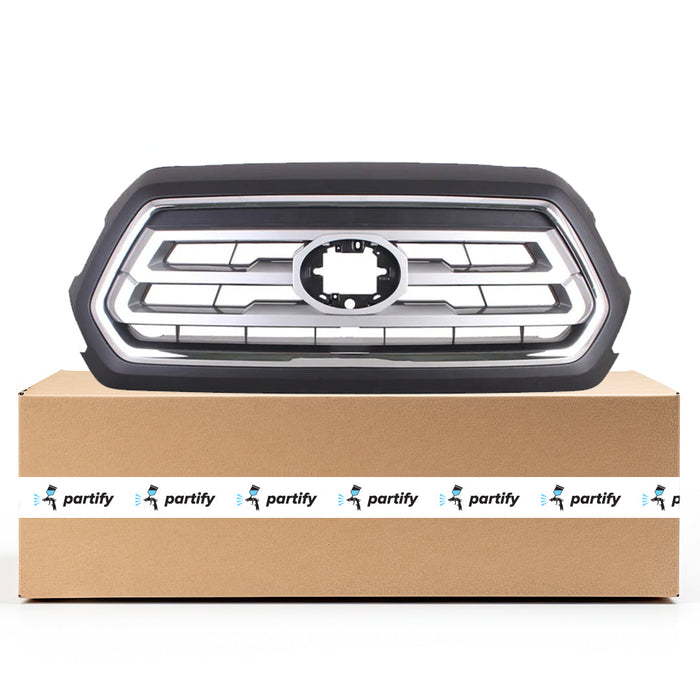 2020-2023 Toyota Tacoma Limited CAPA Certified Grille Emblem CAPA Certified Grille Type Assembly - TO1200470C-Partify-Painted-Replacement-Body-Parts